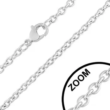 Řetízek Řetízek CHIRURGICKÁ OCEL ozn. CNE 081 řetízek očkový - velikosti očka 2,8mm délka 45cm.