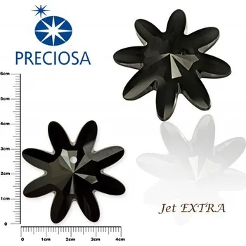 Přívěsek Přívěsek KYTKA barva JET EXTRA. Výrobce PRECIOSA.