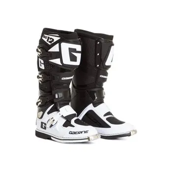 Moto obuv Mx Boty Gaerne SG12 Boots White Black, Velikost 46