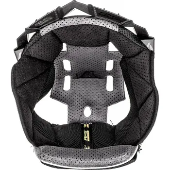 Helma na motorku klobouk interiéru pro přilbu AVIATOR 3, AIROH - Itálie (šedý) XS