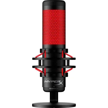 Mikrofon Quadcast, Microphone, Black/red HYPERX