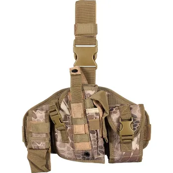 Sportovní střelba Imperator Tactical Stehenní panel se sumkami a pouzdrem na pistoli - Nomad