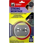 Oboustranná páska STRONG MONTAGE vyztužená, transparentní