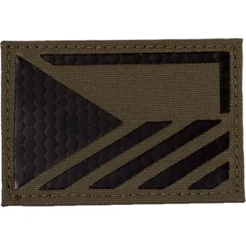 Nášivka COMBAT SYSTEMS AČR ROZLIŠOVACÍ IR ZNAK VLAJKA ČR - Ranger Green Strany: Pravá