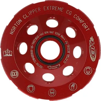 Řezný kotouč NORTON-CLIPPER Diamantový miskový kotouč 125x22.23mm Norton Clipper EXTREME CG COMFORT