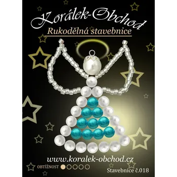 Dětské navlékací korálky Korálek-OBCHOD Anděl