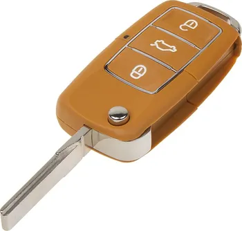 Autoklíč Náhradní obal klíče Škoda/Volkswagen/Seat 48VW105br hnědý