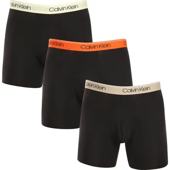 Boxerky 3PACK pánské boxerky Calvin Klein černé (NB2570A-GTK) S NB2570A-GTK Možnost vrácení zboží ZDARMA do 120 dnů!