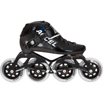 Kolečkové brusle Dětské kolečkové brusle Powerslide Accel Race Black Kids, 34, 4x, 84 Powerslide