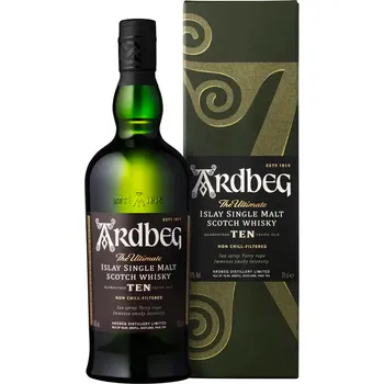 Whisky Ardbeg 10 YO 46% (0,7l) v dárkové krabičce
