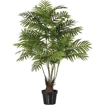 umělá květina Umělá rostlina palma areka v květináči ca 110 cm Real Touch zelená