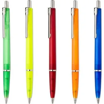 Kuličkové pero ICO Silver Ice, barva pláště asort