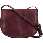 Kožená crossbody dámská kabelka Enila I Fratelli bordová