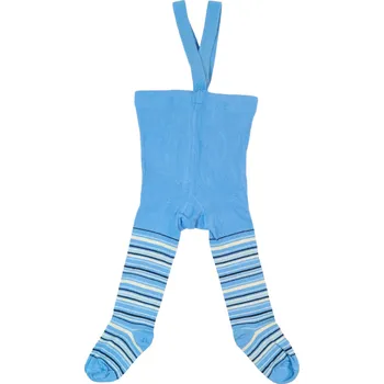 Dětské punčocháče se šlemi světle modré, Velikost: 62 - 68, Barva: Světle modrá