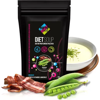 Keto dieta KETOLINIE Hrachová krémová polévka s nádechem slaniny 300 g