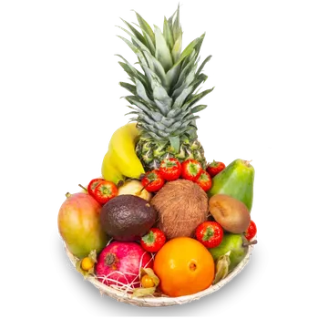 Dárkový potravinový koš Ovocný koš Pro zdraví Střední (M)