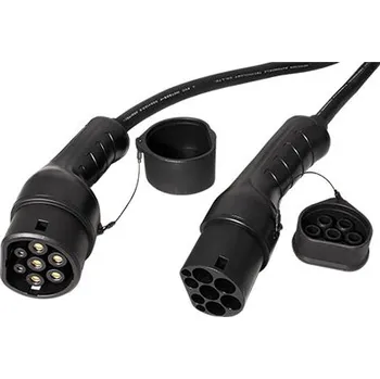 Nabíjecí kabel pro elektromobil ROLINE Nabíjecí kabel pro elektromobily Typ2 - Typ2, 3x 32A, 22 kW, 5m - 19.08.0025