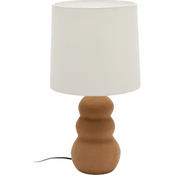 Lampička Terakotová stolní lampa Kave Home Madsen