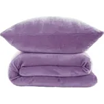 povlečení z mikroplyše fialové