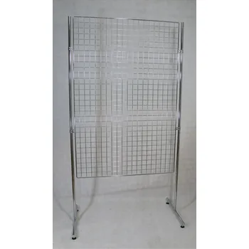 Paraván paravan 2000x500 chrom