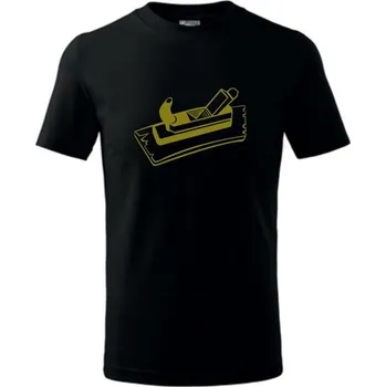 ON-DESIGN Dětské tričko s TRUHLÁŘEM Velikost: 122 cm/6 let, Barva: černá