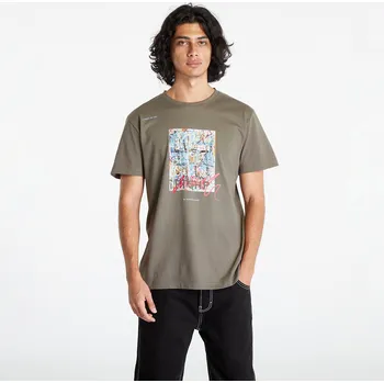 Pánské tričko Tričko Footshop x Martin Lukáč Colouring Outside The Lines T-Shirt UNISEX Shale XXL