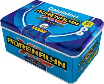 Sběratelská karetní hra Panini Adrenalyn XL Serie A 2023/24 plechová krabička hranatá