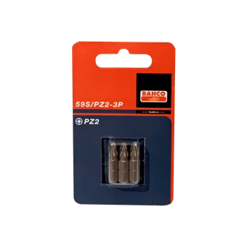 Bit Bit pro šrouby Pozidriv, 25mm, 59S/PZ3-3P (Pozidriv)