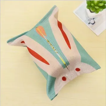 Papírový kapesník Obal na kapesníky, látkový - veselé motivy - Králík