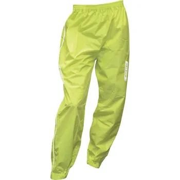 Moto kalhoty BIKETEC Nepromokavé kalhoty na motorku Fluo žlutá