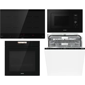 Domácí spotřebič Set Gorenje BCS798S24BG + BM201AG1BG + IS846BG + GV693B60AD