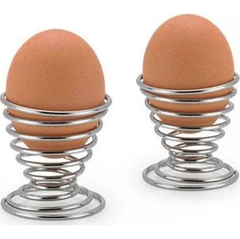 Stojánek na vajíčko Stojan na vajíčko | kovový držák na vejce - styl spirála