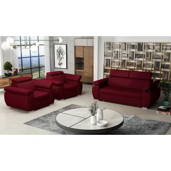 Sedací souprava Falco Sedací souprava Bodie 3+1+1 červená