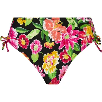 Dámské plavky Plavkové kalhotky vyšší stahovací ANTIGEL (FBB0670-02), Barva černá, Velikost M