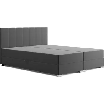 Postel Kontinentální postel dvoulůžko BOXSPRING MOET + topper v ceně | 160x200 | VÝBĚR TKANIN