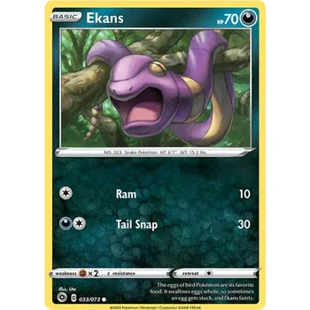 Karetní hra Ekans 033/073 - Champion´s Path Typ karty: Non-Holo