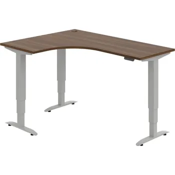 Kancelářský vozík HOBIS trigon elektr.stavitelný stůl paměť.ovlad. - MST 3M 60 P, ořech + doprava zdarma