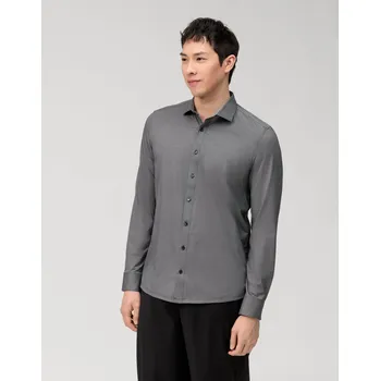 Pánská košile OLYMP Level Five Body Fit společenská košile 2056 68 44 Černá 40