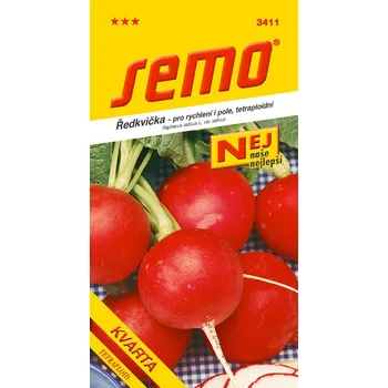 SEMO Ředkvička červená 'Kvarta' tetraploidní 5 g