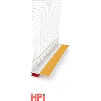 Stavební materiál HPI Lišta s tkaninou 9mm FLEXI (harmonika) délka 2,4m
