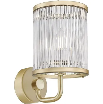 Nástěnné svítidlo Zuma Line Luxusní nástěnné křišťálové svítidlo Sergio, 1xG9 Barva: Zlatá