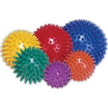 Masážní míček Masážní míček ježek pr. 9cm, červený