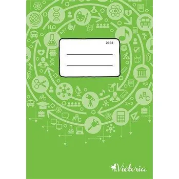 Sešit, A5, čistý, 32 listů, VICTORIA