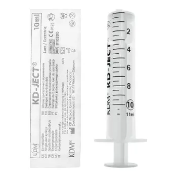 Zdravotnický materiál KD Medical Injekční stříkačka KDM 10ml / 100ks