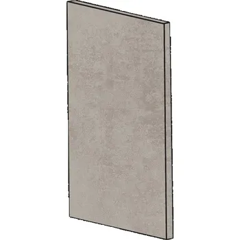 Příborník do zásuvky EBS 5377629 Vykrývací bok pro spodní skříňky 59,6x83 cm chromix stříbrný