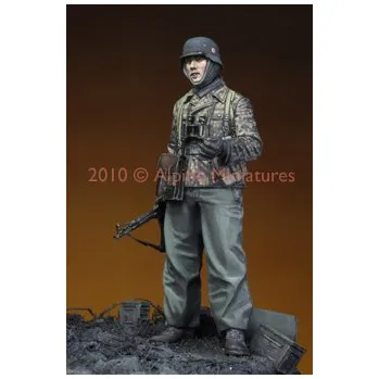 Plastikový model Alpine Miniatures 1/35 LAH Grenadier in the Ardennes