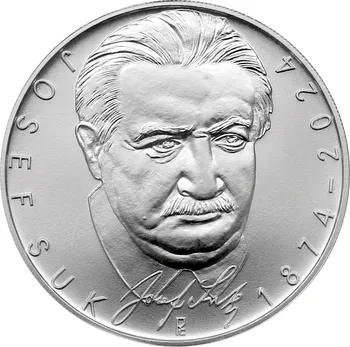 Česká mincovna Josef Suk 150. výročí narození 200 Kč 2024 stříbrná mince standard 13 g