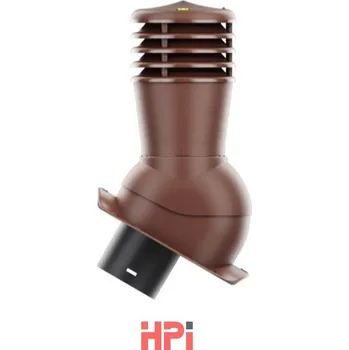HPI Odvětrávací set prům. 150mm - vysoký profil - pro plech. tvarované krytiny - hnědý