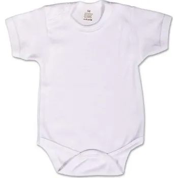 Kojenecký body Body kojenecké krátký rukáv - CLASSIC bílé - vel.80