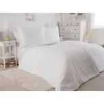 Profod Damaškové povlečení ATLAS GRÁDL comfort 0,4 cm 140x200 + 70x90 cm - Bílá